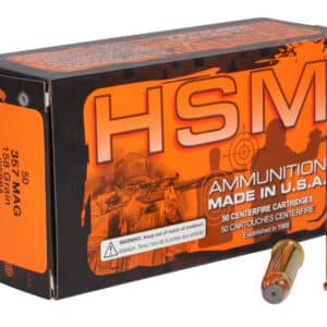 HSM 35722N Pro Pistol 357 Mag 158 gr Jacketed Soft Point 50 Per Box/ 10 Case