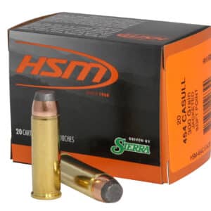 HSM 454C5N20 Pro Pistol 454 Casull 300 gr Jacketed Soft Point 20 Per Box/ 20 Case