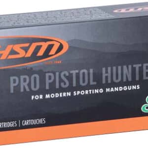 HSM 460SW5N Pro Pistol 460 S&W Mag 300 gr Jacketed Soft Point 20 Per Box/ 25 Case