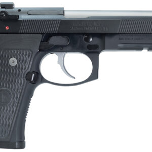 Langdon Tactical Tech LTT-92E-FSTJ 92 Elite LTT 9mm Luger Caliber with 4.70" Barrel, 15+1 Capacity, Overall Black Finish Steel, Picatinny Rail Frame, Serrated Slide, VZ/LTT G10 Grip & Trigger Job