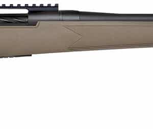 Mossberg 28090 Patriot Predator Full Size 6.5 PRC 4+1 24" Matte Blued Fluted Threaded Barrel, Matte Blued Stainless Steel Receiver w/Picatinny Rail, Flat Dark Earth Fixed Synthetic Stock, Right Hand