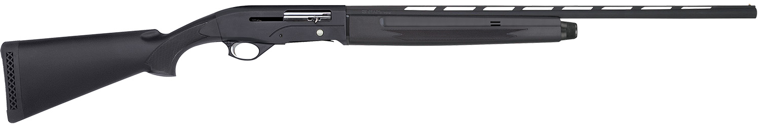 Mossberg 75796 SA Full Size 410 Gauge Semi-Auto 3" 4+1 26" Matte Blued Vent Rib Barrel, Matte Blued Stainless Steel Receiver, Fixed Black Synthetic Stock, Right Hand