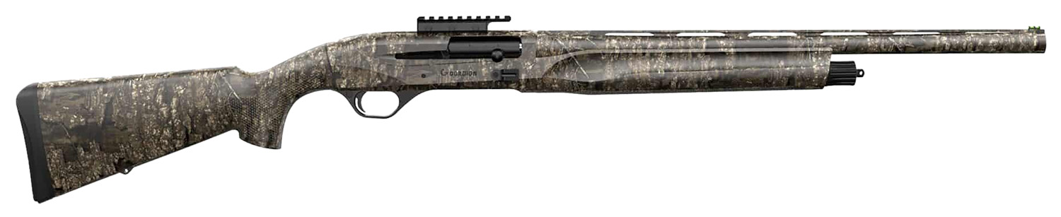 Retay USA GORTRTM24 Gordion Turkey Inertia Plus 12 Gauge with 24" Deep Bore Drilled Barrel, 3" Chamber, 4+1 Capacity, Overall Realtree Timber Finish & Synthetic Stock Right Hand (Full Size)