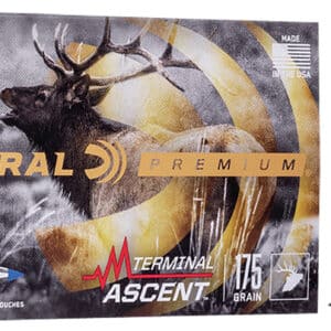 Federal P308TA1 Premium Terminal Ascent 308Win 175gr 20 Per Box/10 Case