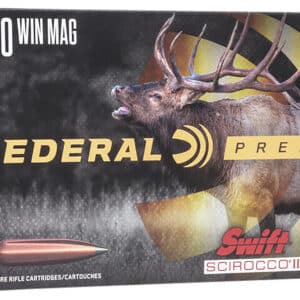 Federal P300WSS1 Premium 300WinMag 180gr Swift Scirocco II 20 Per Box/10 Case