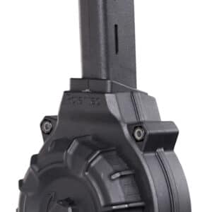 ProMag DRMA19 Standard 50rd Drum 40 S&W Compatible w/ Glock 22/23 Black DuPont Zytel Polymer