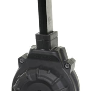 ProMag DRMA18 Standard 40rd Drum 45 ACP Fits Hi-Point 4595TS Carbine Black DuPont Zytel Polymer