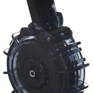 ProMag REMA2 Standard 30rd Drum 22 LR Fits Remington 597 Smoke Polycarbonate