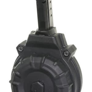 ProMag DRMA15 Standard 50rd Drum 9mm Luger Fits S&W M&P Shield Black DuPont Zytel Polymer