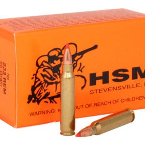 HSM 22315 Varmint *Remanufactured 223Rem 55gr Hornady V-Max 50 Per Box/10 Case