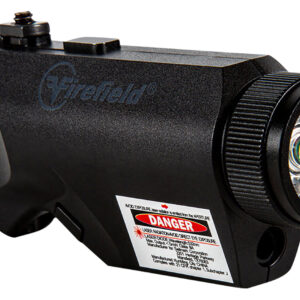 Firefield FF35011K Rival XL Foregrip Flashlight Green Laser Combo  Matte Black 75/150 Lumens White LED Light