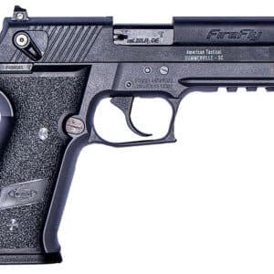 GSG GERG2210FF FireFly  22 LR 10+1 4" All Black Steel Barrel, Serrated Slide, Black Zinc Alloy w/Accessory Rail Frame, Black Polymer Grip