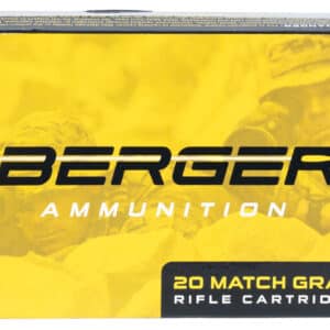 Berger Bullets 31021 Tactical Rifle 6.5Creedmoor 130gr Hybrid Open Tip Match 20 Per Box/10 Case