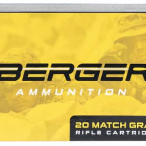 Berger Bullets 31011 Target Rifle 6.5Creedmoor 140gr Hybrid 20 Per Box/10 Case