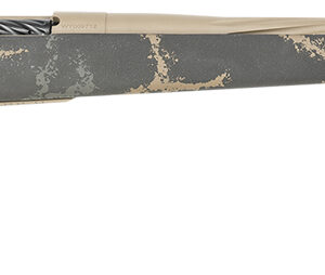 Weatherby MAM05N65RWR6B Mark V Accumark LTD 6.5 Wthby RPM 4+1 24" Barrel, Burnt Bronze Cerakote Metal Finish, Gray/Brown Accent Black Fixed Monte Carlo Stock