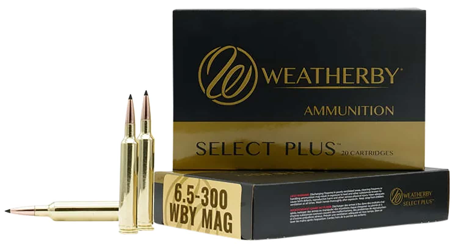 Weatherby R653156EH Select Plus 6.5-300WthbyMag 156gr Berger Extreme Outer Limits Elite 20 Per Box/10 Case
