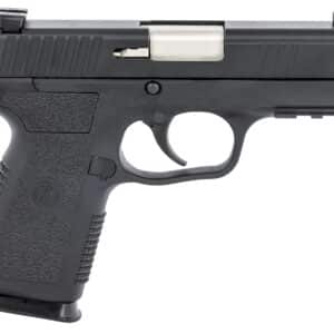 Kahr Arms KP90S94N P9-2 9mm Luger 7+1 3.60" Barrel, Black Finish Picatinny Rail Frame, Serrated Matte Black Stainless Steel Slide, Textured Polymer Grip & TruGlo Night Sights