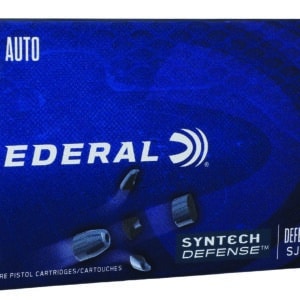 Federal S45SJT2 Syntech Defense 45ACP 205gr Segmented Jacketed Hollow Point 50 Per Box/10 Case