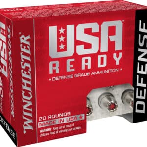 Winchester Ammo RED40HP USA Ready 40S&W 170gr Hex Vent Hollow Point 20 Per Box/10 Case