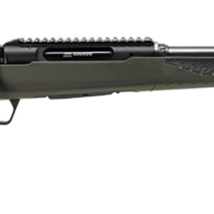 Savage Arms 57656 Impulse Hog Hunter Full Size 300 Win Mag 3+1 24" Matte Black Threaded Barrel, Matte Black Aluminum Receiver w/Picatinny Rail, Matte OD Green AccuStock Synthetic Stock, Ambidextrous