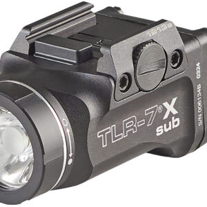 Streamlight 69402 TLR-7 X Sub Black Anodized 500 Lumens White LED S&W M&P M2.0/Beretta PX4 Storm