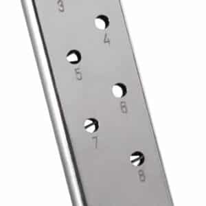 Mec-Gar MGBT3808N Standard  8rd Detachable w/Finger Rest 380 ACP Fits Bersa Thunder Nickel Carbon Steel