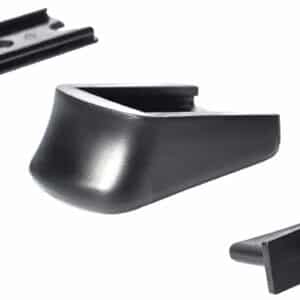 Mec-Gar F42090SET Finger Rest Set  made of Polymer & Steel with Blued Finish for Walther PP, PPK & PPK/S Magazines