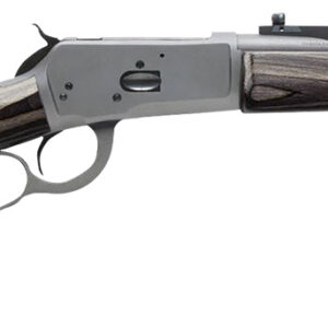 Chiappa Firearms 920409 Wildlands 1892 Full Size 44 Mag 5+1 16.50" Mystikote Dark Gray Steel Barrel, Mystikote Dark Gray Picatinny Rail Steel Receiver, Fixed Gray Laminate Stock