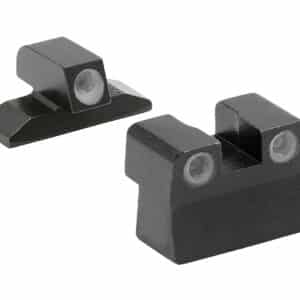 Meprolight USA 102423101 Tru-Dot Green Tritium White Outline Front Sight-Green Tritium White Outline Rear Sight Bersa Thunder 380