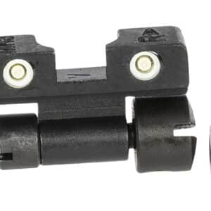 Meprolight USA 227703101 Tru-Dot Adjustable Sights Green Tritium White Outline Front Sight-Green Tritium White Outline Rear Sight Smith & Wesson K/L/N Frames