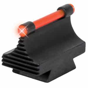 TruGlo TGTG95450RR 3/8" Dovetail Front Sight Black 0.450" Red Ramp for Rifle