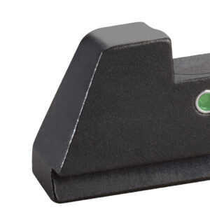 AmeriGlo GL391 Optic Compatible Sight Set for Glock XL Tall Green Tritium LumiGreen Outline Front Sight-Green Tritium Rear Sight