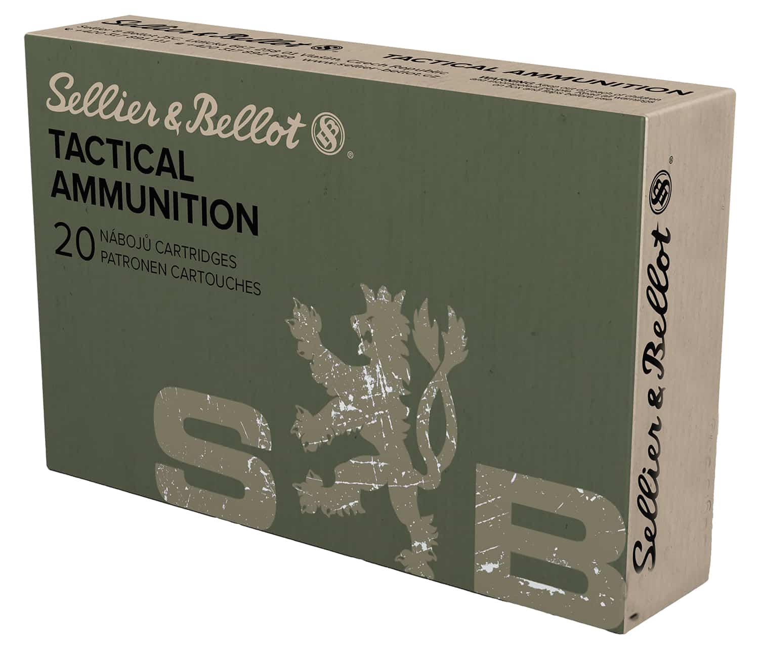 Sellier & Bellot SB65E Rifle 6.5Creedmoor 142gr Hollow Point Boat Tail 20 Per Box/25 Case