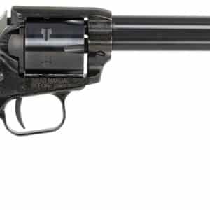Heritage Mfg RR22B6GPRL Rough Rider 22 LR 6 Shot 6.50" Black Barrel & Cylinder Black Frame, Altamont Gray Pearl Grips