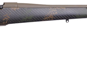 Weatherby MBC20N65CMR4B Mark V Backcountry 2.0 6.5 Creedmoor 4+1 22" Barrel, Patriot Brown Cerakote Metal Finish, Brown Sponge Pattern Black Peak 44 Blacktooth Stock