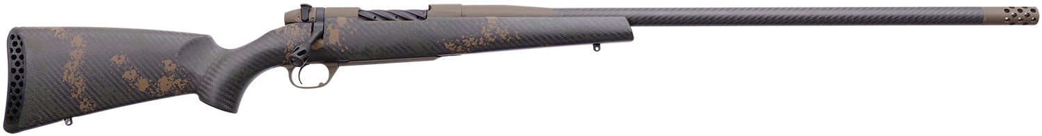 Weatherby MCB20N65CMR4B Mark V Backcountry 2.0 Carbon 6.5 Creedmoor 4+1 22" Carbon Fiber Wrapped Barrel, Patriot Brown Cerakote Metal Finish, Backcountry 2.0 Carbon Peak 44 Blacktooth Stock