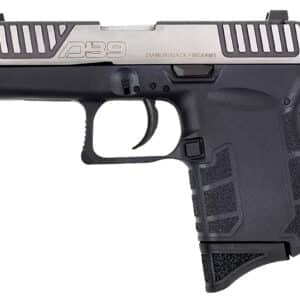 Diamondback DB0200P031 DB9 Gen4 Micro-Compact Frame 9mm Luger 6+1, 3.10" Stainless Steel Barrel & Serrated Slide, Black Polymer Frame & Grip