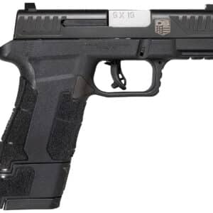 Diamondback DB0300P001 AM2 Sub-Compact Frame 9mm Luger 17+1, 3.50" Stainless Steel Barrel, Black Nitride Serrated Stainless Steel Slide, Black Polymer Frame w/Picatinny Rail & Polymer Grip