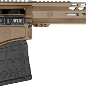 Diamondback DB1032C061 DB10  308 Win 18" 20+1 Flat Dark Earth Adjustable Magpul CTR Stock Black Magpul MOE K2 Grip with Black Gold Lower 15" M-Lok