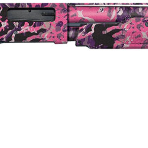 Mossberg 54161 500 Super Bantam Youth 20 Gauge Pump 3" 5+1 Overall Muddy Girl Wild 22" Vent Rib Barrel, Steel Receiver & Adj LOP Synthetic Stock, Right Hand