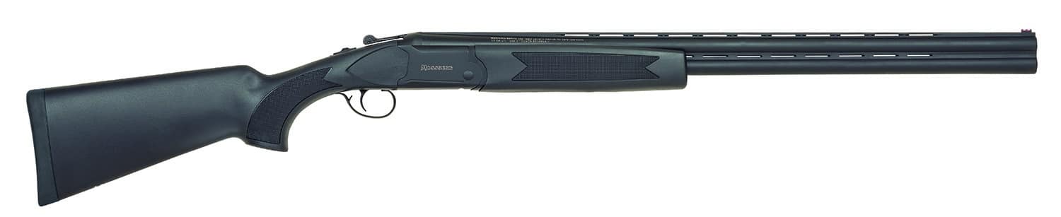 Mossberg 75470 Silver Reserve Eventide Full Size 12 Gauge Break Open 3" 2rd 28" Matte Blued Over/Under Vent Rib Barrel, Matte Blue w/Logo Steel Receiver, Black Synthetic Stock