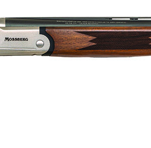 Mossberg 75478 Silver Reserve Full Size 28 Gauge Break Open 2.75" 2rd 26" Matte Blued Over/Under Vent Rib Barrel, Satin Silver Stainless Steel Engraved Receiver, Fixed Black Walnut Stock, Right Hand