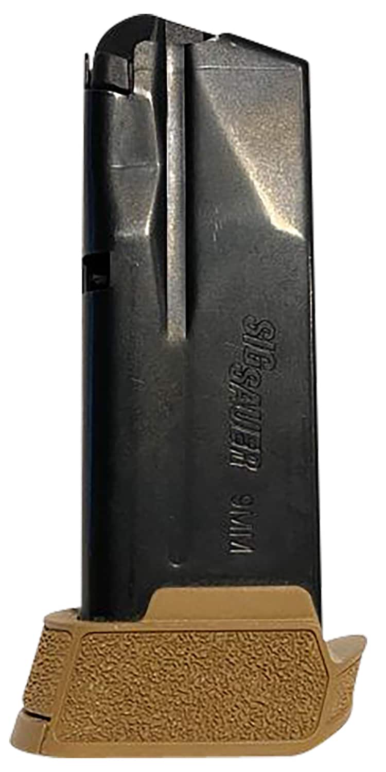 Sig Sauer MAG365912COY P365 12rd 9mm Luger Extended For Sig P365/P365XL/P365X Coyote Brown Steel