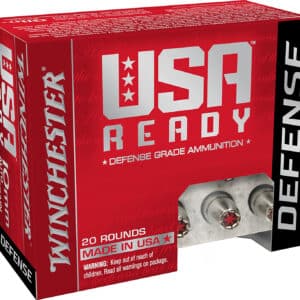 Winchester Ammo RED10HP USA Ready 10mmAuto 170gr Hex Vent Hollow Point 20 Per Box/10 Case