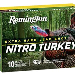Remington Ammunition 26688 Nitro Turkey 12Gauge 2.75" 1 1/2oz 5Shot 10 Per Box/10 Case