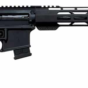 Alexander Arms RTA17BL Tactical 17 HMR 10+1 18" Black Fluted/Threaded Barrel, Picatinny Rail Black Aluminum Receiver, Black B5 Bravo Synthetic Stock
