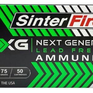 SinterFire Inc SF38075NXG Next Generation (NXG) 380ACP 75gr Lead Free Ball 50 Per Box/20 Case