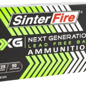 SinterFire Inc SF40125NXG Next Generation (NXG) 40S&W 125gr Lead Free Ball 50 Per Box/20 Case