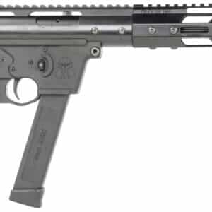 Tactical Superiority SIA-TAC09-085 Tac-9  9mm Luger 8.50" Black Hard Coat Anodized Rec Picatinny Rail End Cap Black A2 Grip