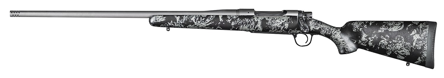 Christensen Arms 8010110700 Mesa FFT 6.5 Creedmoor 4+1 20" Threaded Barrel, Tungsten Gray Cerakote, Black with Gray Webbing Stock, Left Hand
